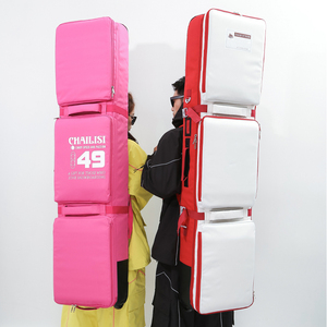 滑雪板包带轮滑雪包双肩单板双板背包滑雪装备套装全套雪板包新款