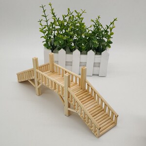 筷子制作手工桥模型