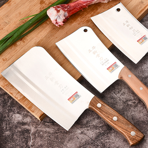 正华刀加厚砍骨刀砍骨头专用刀剁骨刀锻打斩骨刀家用菜刀屠夫神