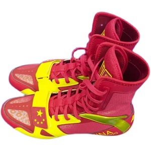 anta安踏赞助国家队防滑耐磨男女高帮训练专业比赛运动拳击鞋正品