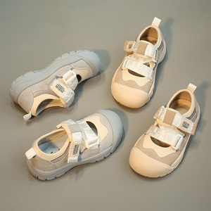 儿童运动鞋女童男童丑萌大头鞋夏季小童鞋真皮断码清仓凉鞋帆布鞋