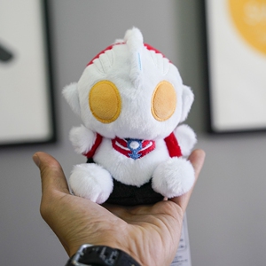 奥特曼挂件钥匙扣迪迦赛罗毛绒公仔超人玩具靠垫抱枕q版玩偶礼物