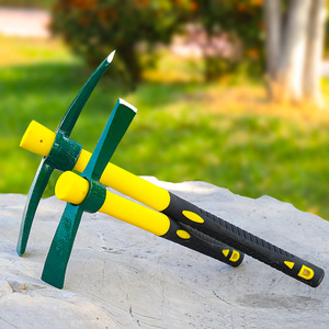 挖笋专用锄头挖地多功能家用小型不锈钢农具除草挖菜户外两用洋镐