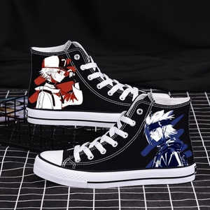 凹凸世界安迷修凯莉周边雷狮金格瑞加绒平底鞋男女生休闲帆布板鞋