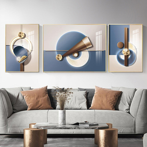 客厅装饰画沙发烤瓷画