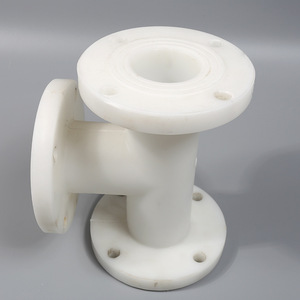 pp法兰三通 塑料三通 塑料管件承s接式三通多规格