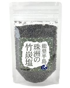竹炭盐日本原装进口珠洲产日料刺身烧肉调味食用盐业务用100g包邮