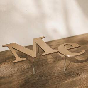 形象logo制作精工不锈钢实心铁艺字定制高脚悬空立体字墙字门头