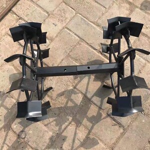 微耕机行走防滑爬行水田旱地通用铁轮小型旋耕机的行走铁轮子配件