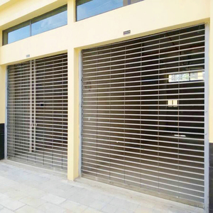 卷帘门透明手拉