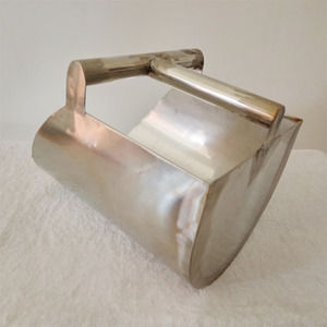 新厂促半圆304不锈钢撮子垃圾铲子x加厚铁粮食撮无磁白钢不锈钢品