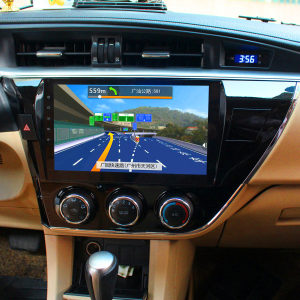 14 1516款丰田新卡罗拉导航 新威驰专用车载大屏导航仪gps一体机