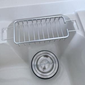304不锈钢洗衣柜专用肥皂蓝 洗衣槽置物架洗衣池肥皂架沥