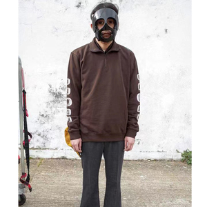 ab原创kiko kostadinov复线otto958纯棉印花翻领休闲复古polo卫衣