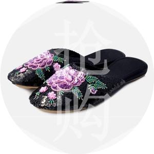 严选新加坡珠娘惹鞋珠绣鞋小娘惹珠鞋拖鞋马来西亚马六甲民族风绣