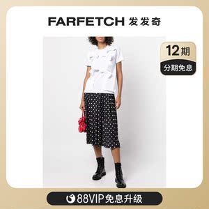 play comme des garcons 川久保玲女士波点中长半身裙发发奇