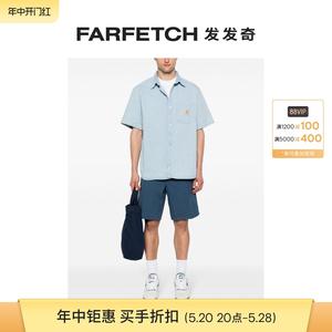 Carhartt Wip男士Double Knee 棉短裤FARFETCH发发奇