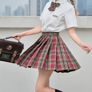 成品布jk制服裙