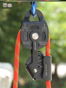 省力提拉上升器双向防坠家用起重自锁滑轮组升降器重物提升器吊装