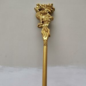 戏曲老寿星龙头拐戏剧豫剧佘太君佘赛花寿字辰字拐杖龙头杖0人付款75