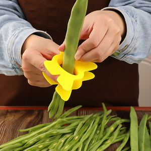 北格豆角切丝器家用芸豆拉丝插剪切豆角丝神器厨房多功能切菜工具