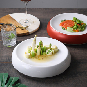 凉菜冷菜盘酒店大董意境菜创意特色中式菜盘饭店商用餐具摆盘盘子