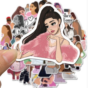 50张a妹爱莉安娜·格兰德ariana grande欧美滑板笔记本防水贴纸