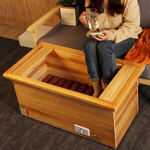 实木电火桶取暖器家用冬季学生暖脚暖炉办公室节能烤火神器烘衣服