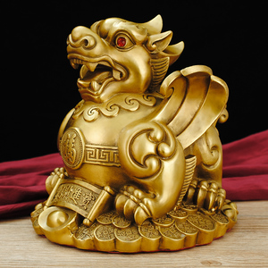 皮丘貔貅摆件招财旺财