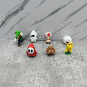 日版正版散货 超级玛丽 马里奥 扭蛋玩具 桌面摆件