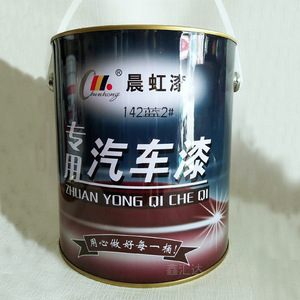 晨虹逸彩醇酸外用磁漆锤纹漆钢结构金属栏杆门窗彩钢瓦防锈油漆32人