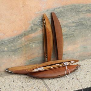 民俗怀旧老物件梭子老式手工织布机配件旧梭子古玩杂项复古收藏品