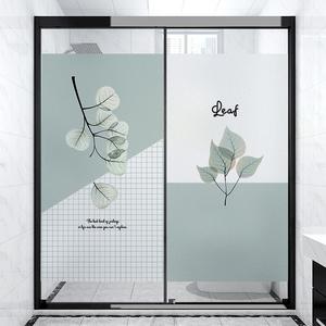 玻璃门磨砂防水贴纸客厅推拉门玻璃贴膜装饰卫生间防窥视静电窗贴