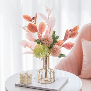 立式空调上方摆件家里餐桌上放的装饰花客厅高端大气花瓶家庭中式