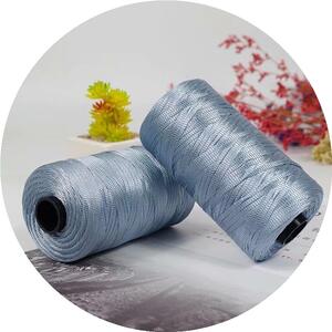 严选轻体冰丝线钩坐垫勾帽子扁带线冰丝手工编织细冰丝线手工编织