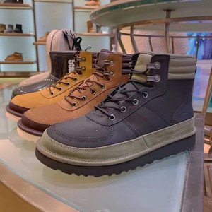 ugg雪地靴1122170男鞋新款冬季高板马丁靴侧拉链海兰德运动靴代购