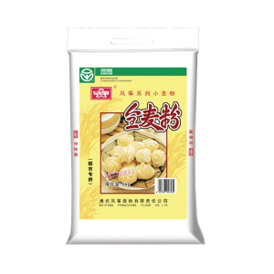 风筝全麦粉5kg中筋小麦面粉馒头花卷烙饼家用面粉通用白面粉10斤