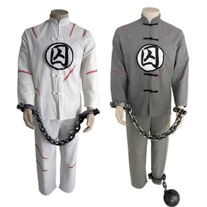 9#囚犯服民国囚衣囚服古代犯人服装古装衣汉服囚犯演出女搞笑服