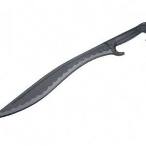 台湾龙裕塑钢西班牙狗刀钩刀练习刀无刃勾刀表演道具格斗训练玩.