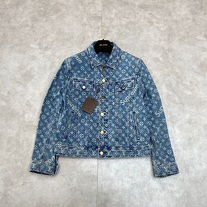 lv2023新款经典lv supreme 联名款 老花牛仔衣 夹克 外套男女同款