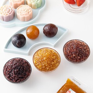 焙小姐果酱馅料水果味月饼馅蓝莓凤梨自制冰皮桃山皮月饼家用diy