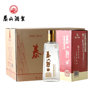 泰山牌白酒 泰山特曲 38度泰山5 小窖佳酿 浓香型白酒