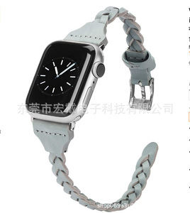适用于三 星Fibit苹果编织表带个性化智能手表带smart watch band