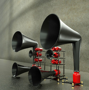 esd隐士音响 超级龙吟super dragon全励磁全号角五路主动分频音箱