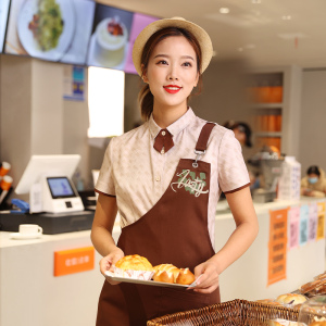 造物说旗舰店天猫电信工作服女2022新款长袖衬衫中国营业厅员工衬衣