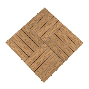 室外地板庭院露台阳台自贴地板砖防滑耐磨别墅木地板拼接方块用