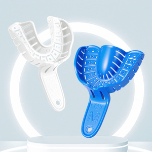 牙科一次性种植托盘印模取模牙托耐高温全口义齿口腔取牙模材料