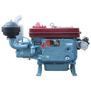 常州单杠柴油机发动机4-32马力水冷小型手摇电启动船用农用常柴