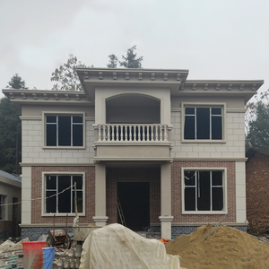 二层别墅设计图纸欧式户型农村自建房屋新款乡村建筑施工效果图纸