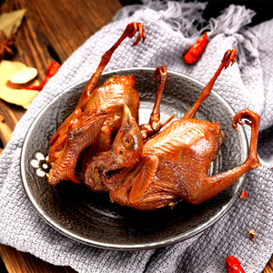 卤味鹌鹑缙云特产肉制真空包装即食卤味熟食麻辣零食小吃休闲食品